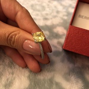 Berricle Ring - Sterling Silver - Canary Yellow